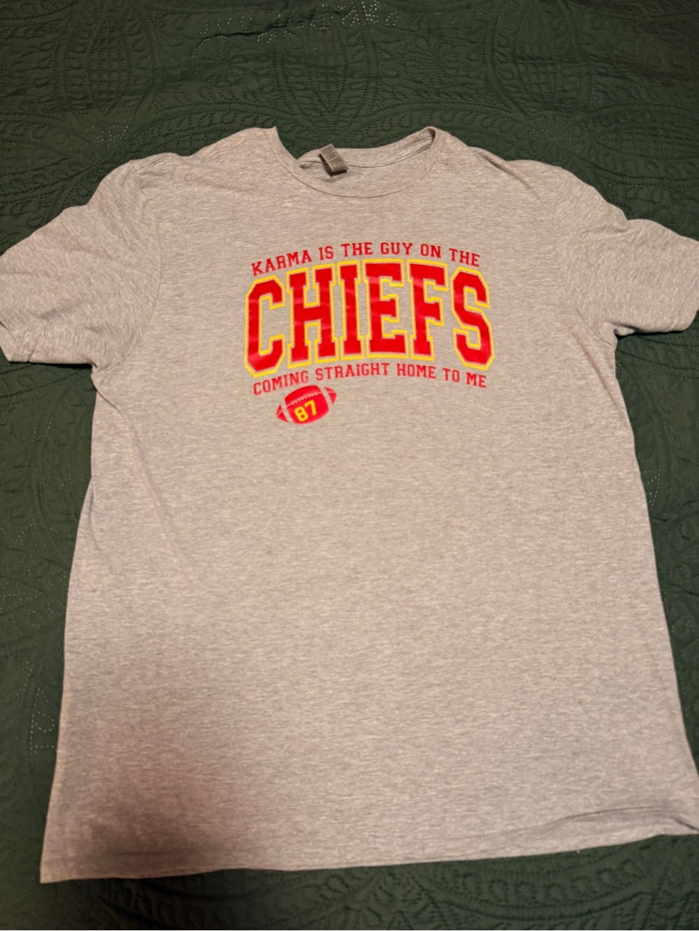 Gray Chiefs Graphic Tee - Unbranded